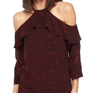 Michael Kors cold shoulder top